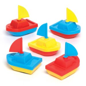 Boat Pull Back Racers (Pack of 6) Toys
