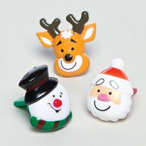 Christmas Character Whistles (Pack of 6) Christmas Toys