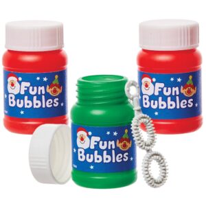 Christmas Chums Blow Bubbles (Pack of 10) Christmas Toys