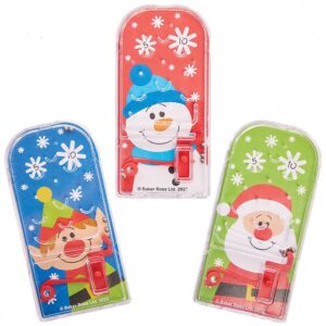 Christmas Chums Pinball Games (Pack of 10) Christmas Toys