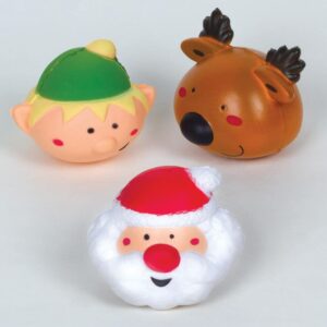 Christmas Squeeze Balls (Pack of 4) Christmas Toys