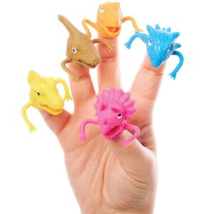 Dinosaur Finger Puppets (Pack of 10) Soft & Sensory Toys