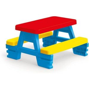 Dolu Children's Colourful Picnic Table for 4