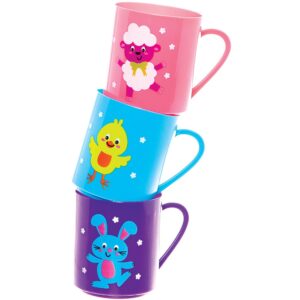 Easter Characters Plastic Cups (Pack of 4) Easter Toys