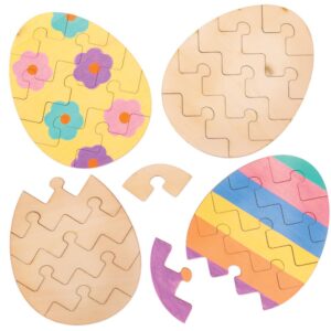 Easter Egg Wooden Puzzles  (Pack of 5) Easter Toys