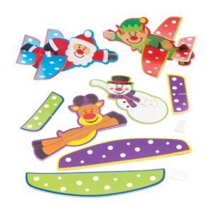 Festive Friends Gliders (Pack of 8) Christmas Toys