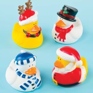 Funky Christmas Ducks (Pack of 4) Christmas Toys