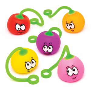 Funny Face Swing Balls (Pack of 6) Toys