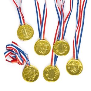 Gold Winning Medals (Pack of 6) Toys