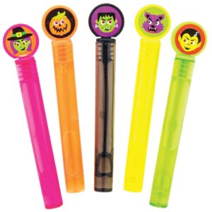 Halloween Touchable Bubbles (Pack of 10) Halloween Toys 5 assorted colours - Yellow