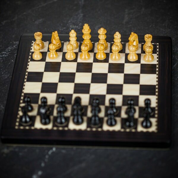 Italfama Magnetic Chess Set in Case -  Travel  - can be Engraved or Personalised