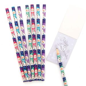 Jolly Snowman Pencils (Pack of 12) Christmas Toys