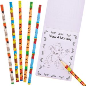 Jungle Chums Pencils (Pack of 15) Drawing