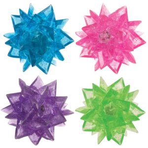 Light-up Star Balls  (Pack of 4) Toys