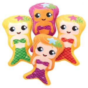 Mermaid Plush Pals (Pack of 4) Toys