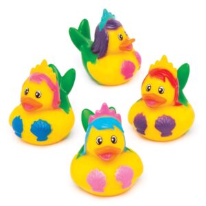 Mermaid Rubber Ducks (Pack of 8) Toys