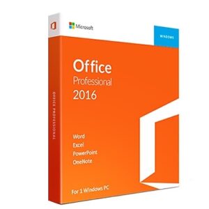 Microsoft Office 2016 Home & Student or Professional - For Windows Only