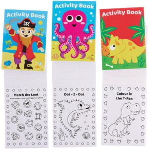 Mini Kids Activity Books (Pack of 12) Creative Play Toys
