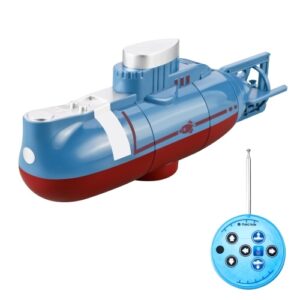 Mini RC Submarine RC Boat Remote Control Boat Waterproof RC Toy for Kids