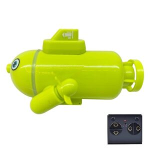 Mini Remote Control Submarine 4-Channel Remote Control Toy Forward/Diving Backward/Surfacing Left Turn Right Turn