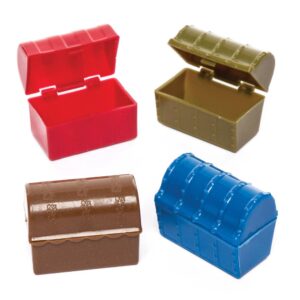 Mini Treasure Chests (Pack of 8) Toys