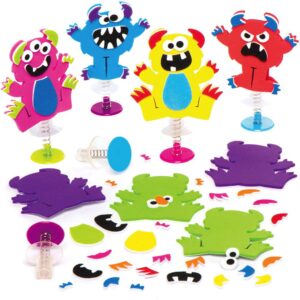 Monster Bunch Jump-up Kits  (Pack of 8) Halloween Toys
