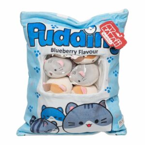 My Kawaii Cat Pudding Plush Bag