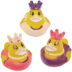 Princess Rubber Ducks (Pack of 6) Toys