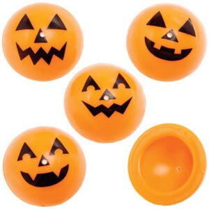 Pumpkin Jumping Poppers (Pack of 12) Halloween Toys