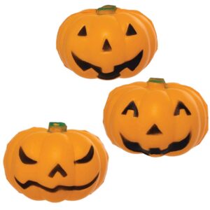 Pumpkin Squeezies (Pack of 6) Halloween Toys