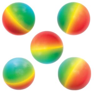 Rainbow Squeezy Balls (Pack of 5) Toys