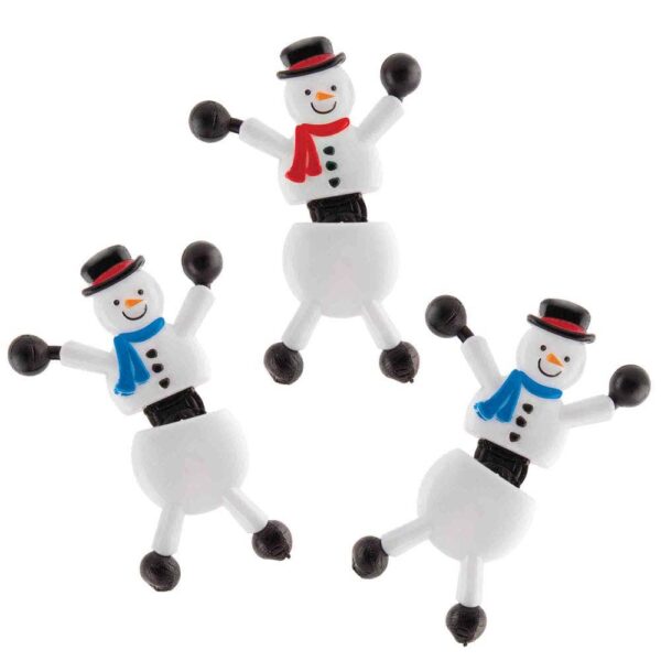 Snowman Wall Crawlers (Pack of 6) Toys