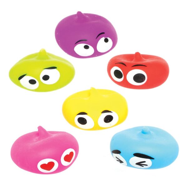 Squeezy Heads (Pack of 6) Toys