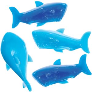 Stretchy Flying Sharks (Pack of 8) Toys