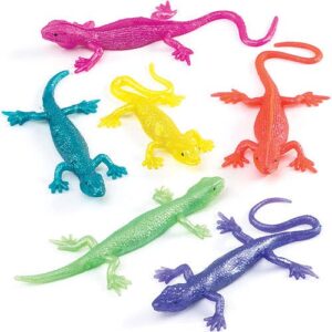 Stretchy Lizards (Pack of 8) Toys