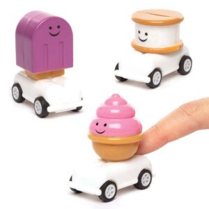 Sweet Treats Pull Back Racers (Pack of 4) Pocket Money Toys
