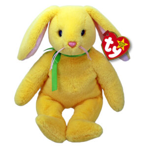 Ty Retro Beanies - Willow the Yellow Bunny 15cm Soft Toy