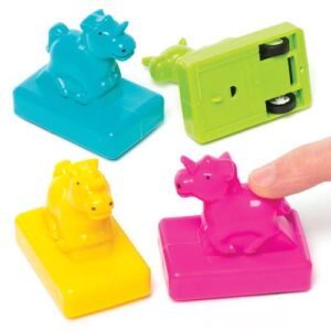 Unicorn Pull Back Racers (Pack of 4) Toys