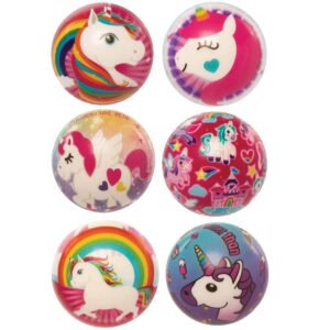 Unicorn Squeezy Balls (Pack of 6) Toys