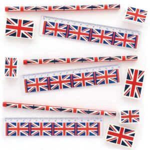 Union Jack Stationery Sets (Pack of 3) Coronation Toys