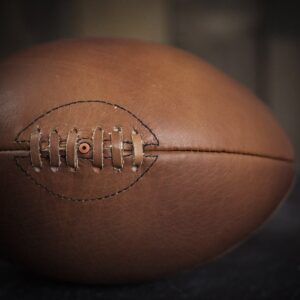 Vintage Sports Genuine Leather Rugby Ball