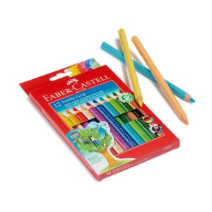 12 Jumbo Grip Colour Pencils