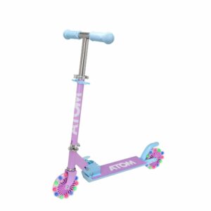 ATOM Light Up Inline Scooter - Lilac
