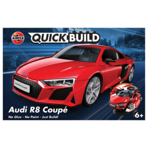 Airfix Quick Build Audi R8 Coupe - Red