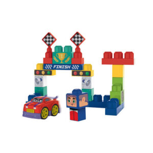 Build Me Up Maxi Vehicle Wild Racers and Building Bricks Playset - 21 Pieces (styles vary)