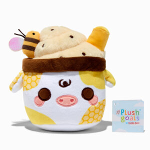 Claire's #plush Goals By Cuddle Barn 7'' Honeycomb Mooshake Soft Toy