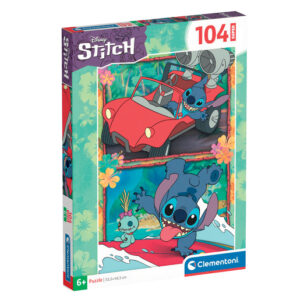 Clementoni Disney Stitch 104 Piece Super Puzzle