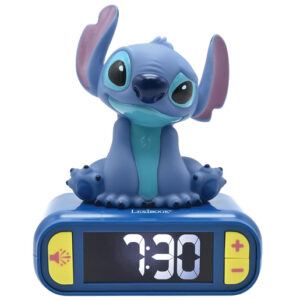 Disney Classics Stitch Nightlight Musical Alarm Clock