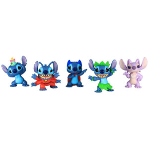 Disney Stitch 5 Piece Collectible Figures