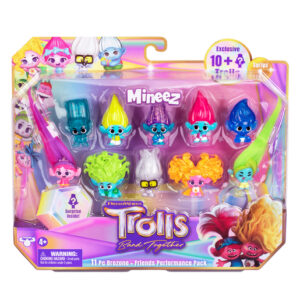 DreamWorks Trolls Band Together Mineez - BroZone and Friends Performance 11 Figure Pack (Styles Vary)